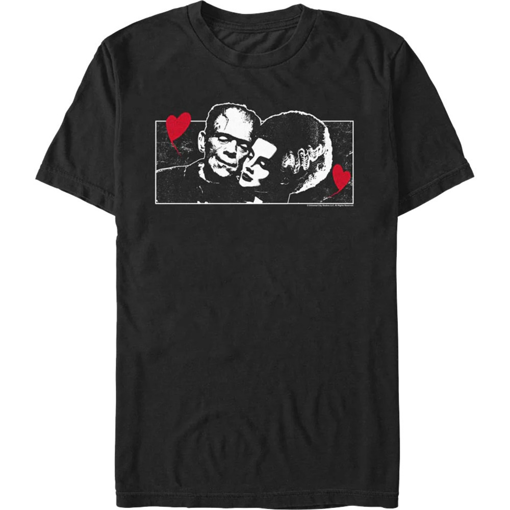 Monsters In Love Bride Of Frankenstein Tshirt
